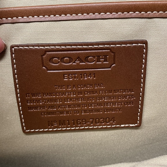 Coach leather briefcase NWT. - Picture 5 of 7
